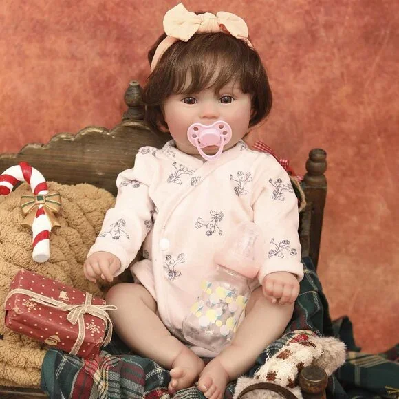 Reborn Baby Dolls 17Inch Cute Realistic Baby Doll with Soft Vinyl Full Body